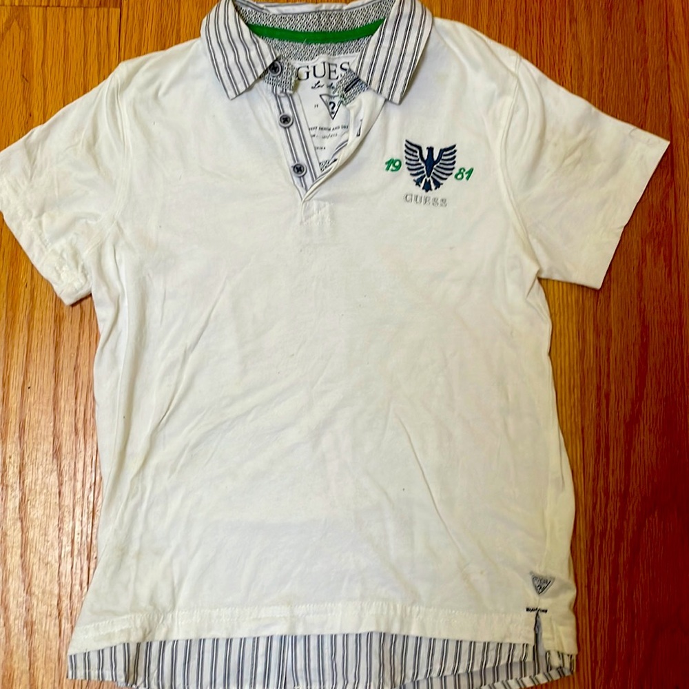 Guess polo size 7 boys